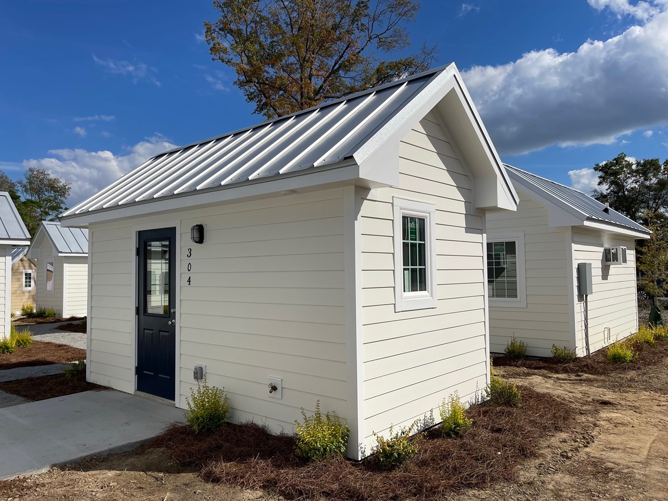 Homes at the Cove at Dundee Tiny House Project.