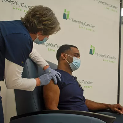 Image: The COVID-19 vaccine arrives in Savannah on Tuesday
