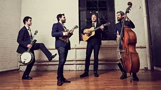 Image: The Slocan Ramblers @Randy Wood Guitars