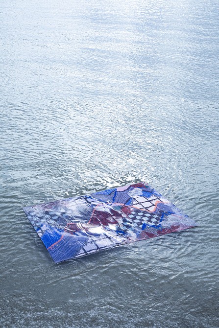 Trish Andersen's digitally printed floor mats