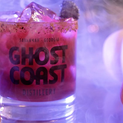 Try a "FISTFULL OF PESOS" at Ghost Coast Distillery