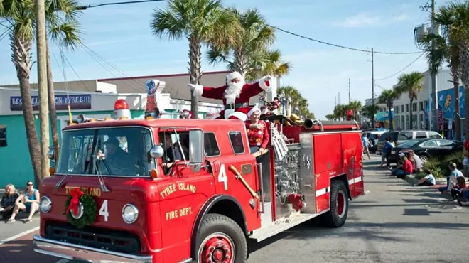 Image: Tybee Island Christmas Caravan
