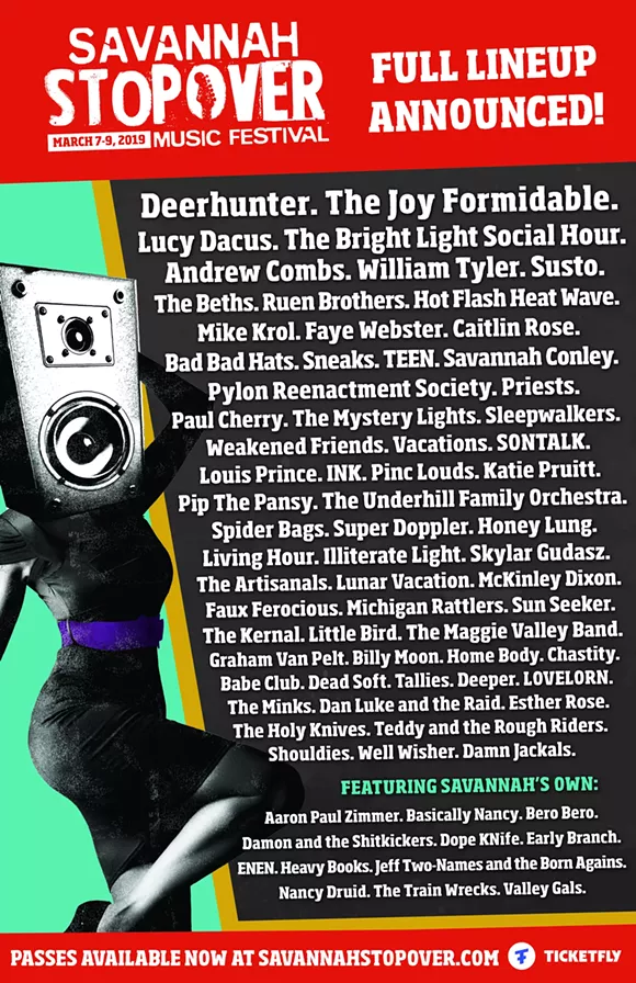 Savannah Stopover presents full lineup