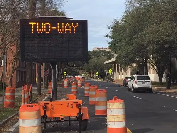 Montgomery Street set to begin two-way traffic Thursday morning