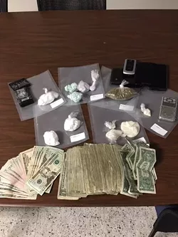 Man arrested for drug, parole violations