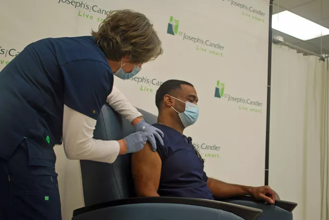 The COVID-19 vaccine arrives in Savannah on Tuesday