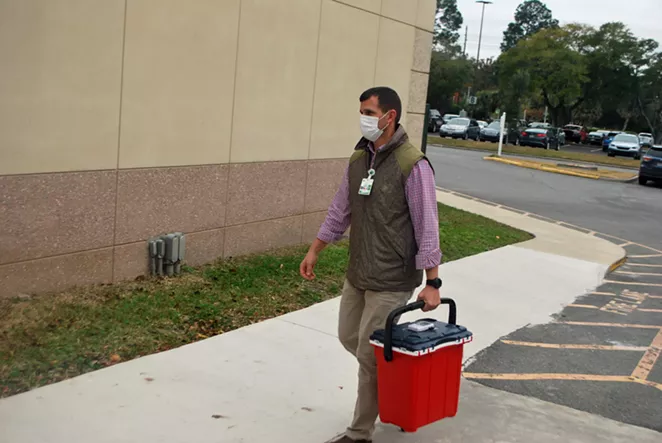 The COVID-19 vaccine arrives in Savannah on Tuesday