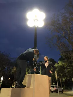 New lamps highlight need for safer street crossings across Savannah