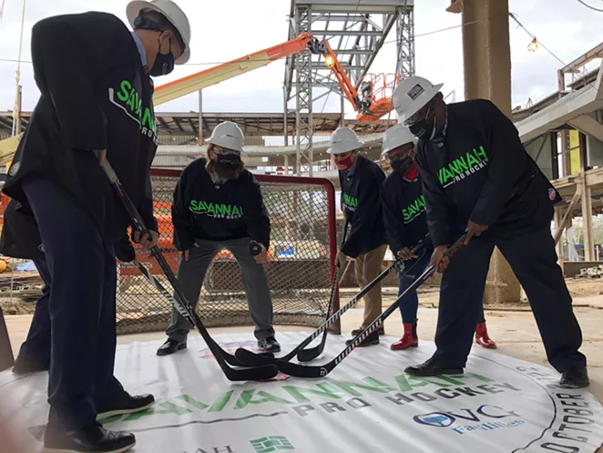 Savannah scores professional hockey team as first tenant for new arena