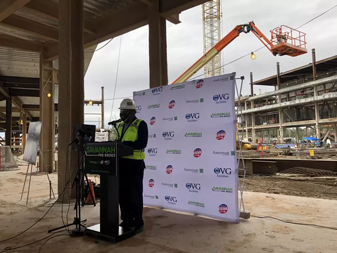 Savannah scores professional hockey team as first tenant for new arena