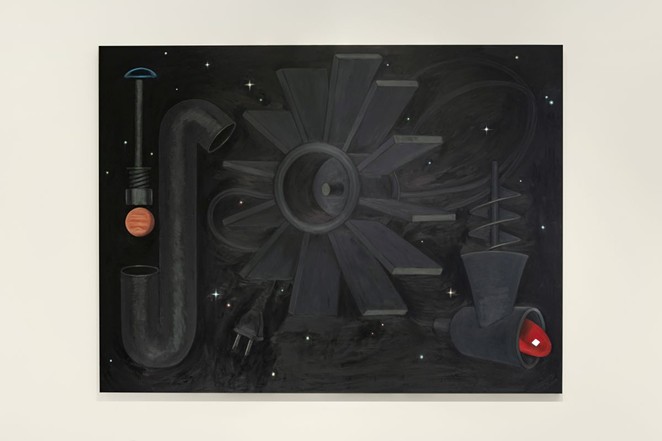 Artist's first solo exhibit calls attention to cosmic void