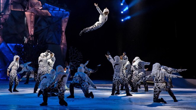 Cirque du Soliel show on ice at Enmarket Arena