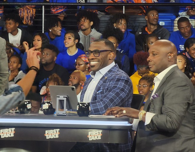 Savannah State Alum and NFL Hall of Famer Shannon Sharpe Brings ESPN's "First Take" to Alma Mater SSU (2)