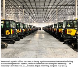 Georgia Ports Welcomes Heavy Equipment Processor To Area