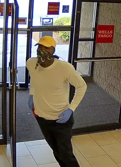 Bank robber sought