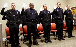 10 new officers sworn in