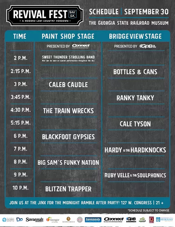 Revival Fest full schedule & vendors released