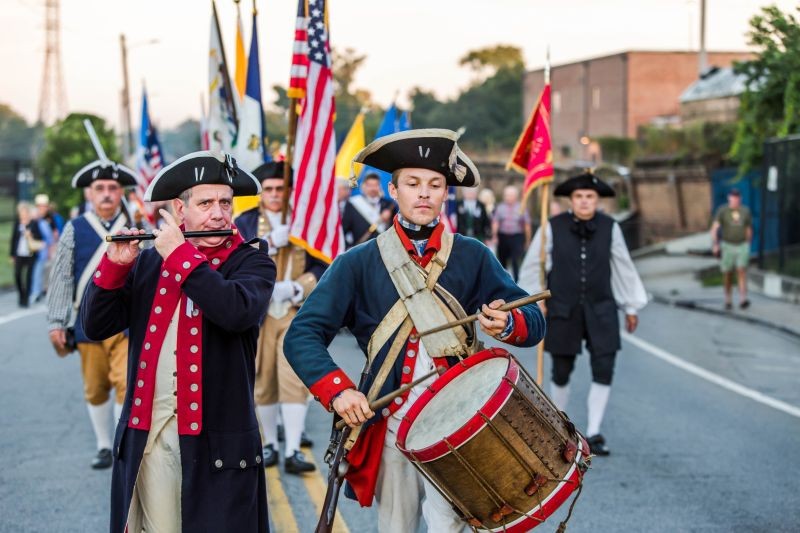 Lafayette visits Savannah, Revolutionary War soldiers march again as part of celebrations