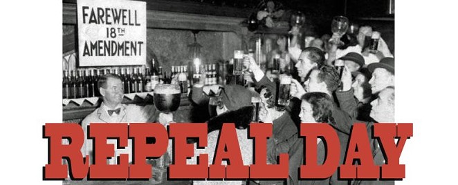 Drink a toast to Repeal Day