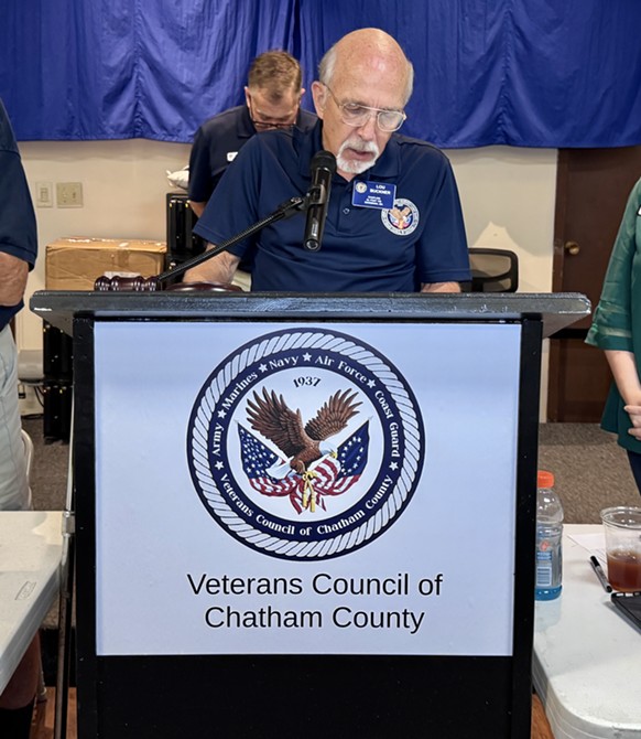 Veterans Council of Chatham County September Meeting