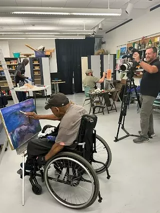 Image: Veterans Guided Open Studio